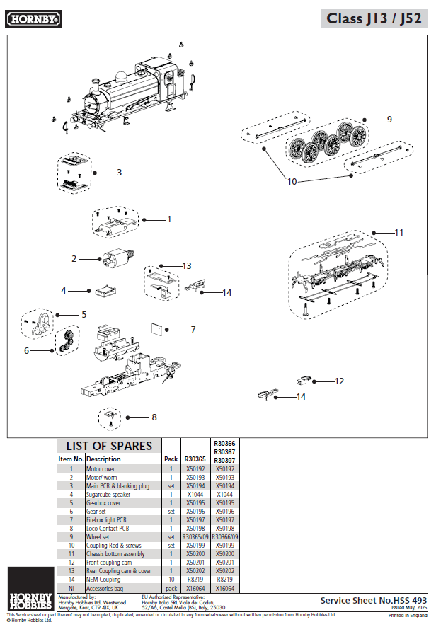 LNER - Class J52 - 4225
