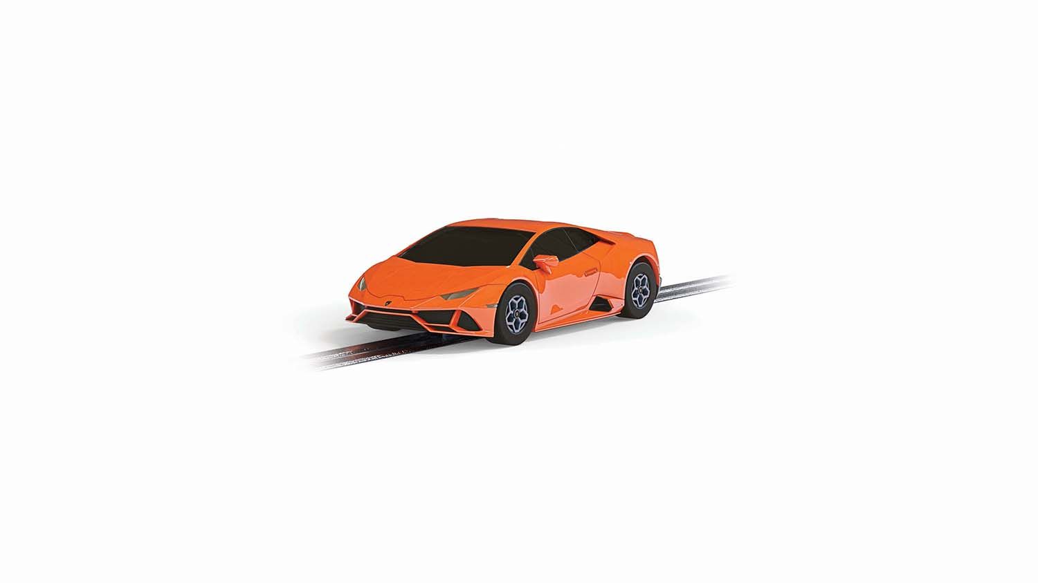 G2213 Micro Scalextric Lamborghini Huracan EVO Car - Orange