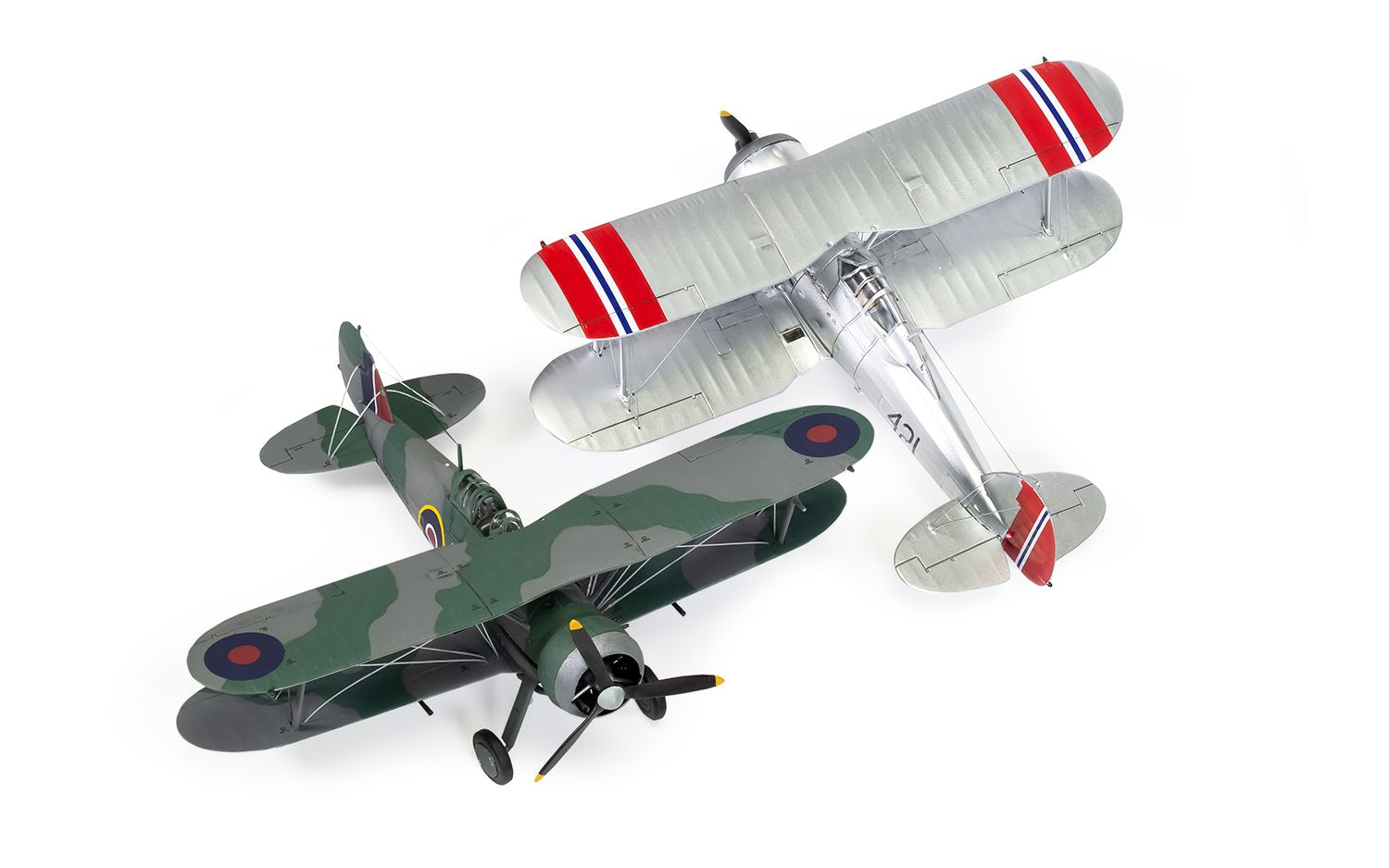 GLOSTER  GLADIATOR  ＰＣＫＰ09 A02052A Airfix | Gloster Gladiator Mk.I/Mk.II - plastic