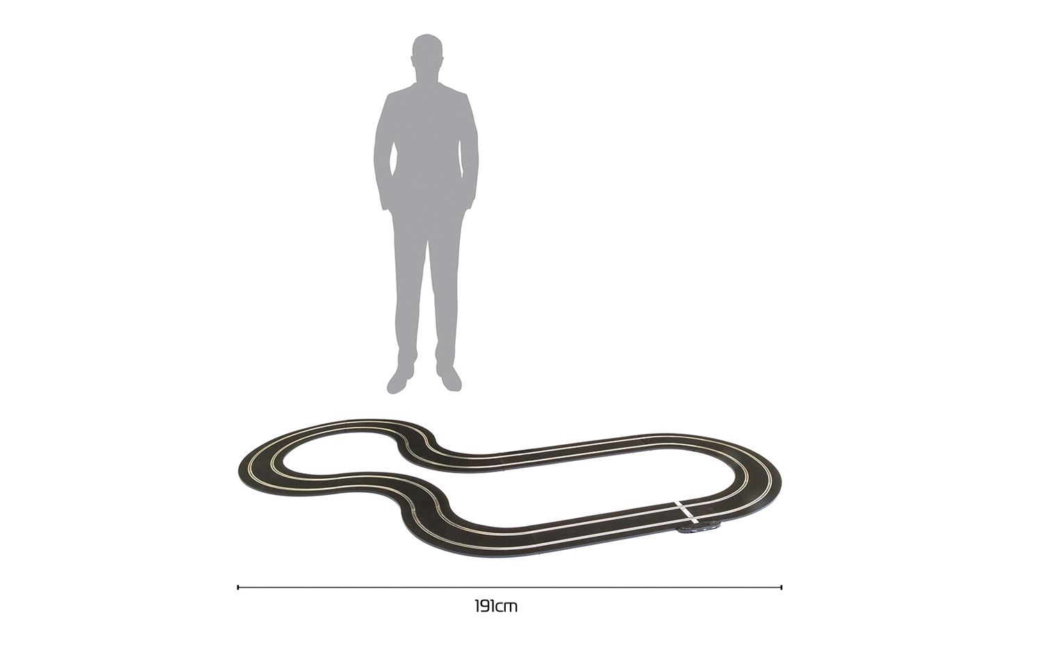 Scalextric Batman vs Joker 'The Battle of Arkham' Race Set