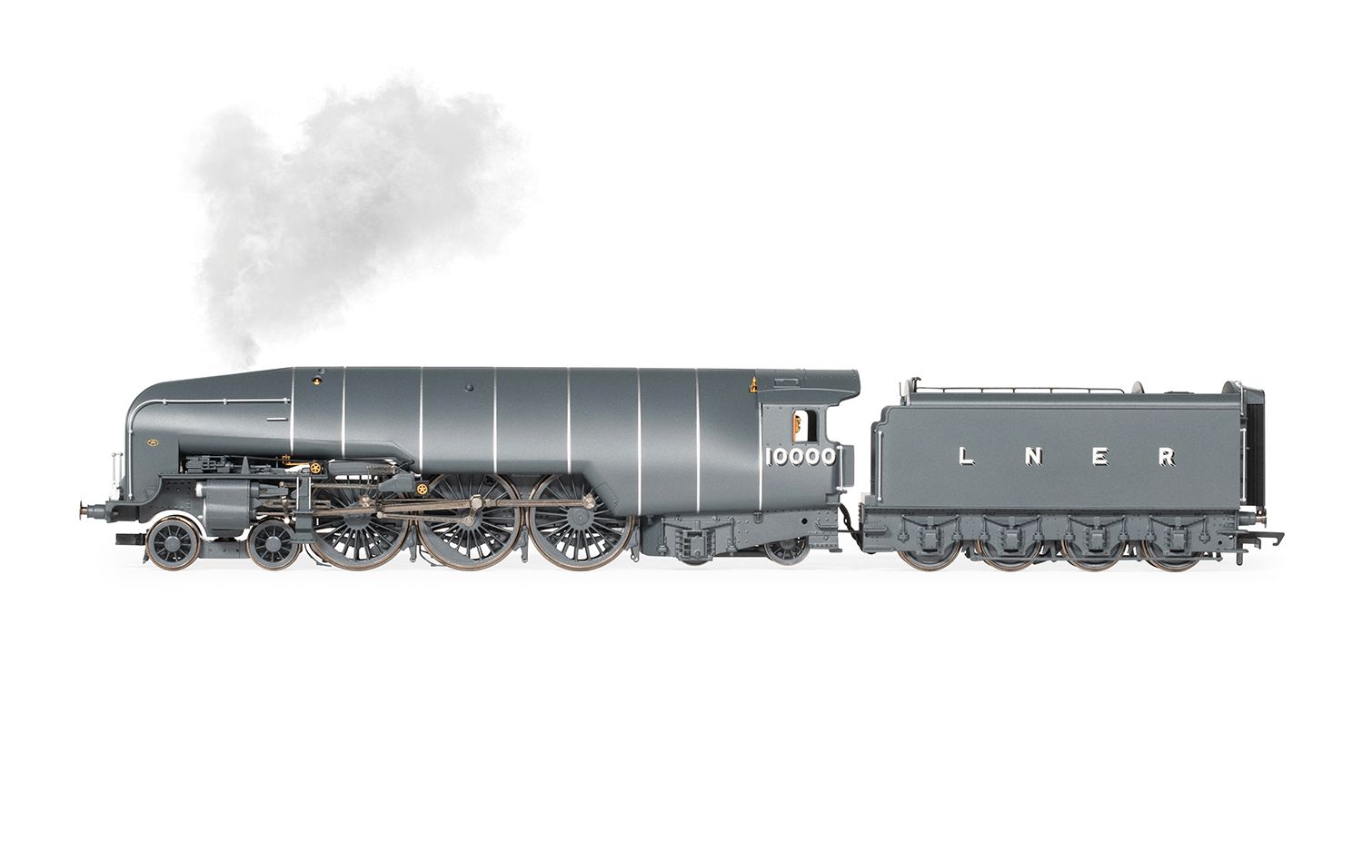 R30352SS LNER, W1 Class, 464, 10000 'Hush Hush' With Steam Generator