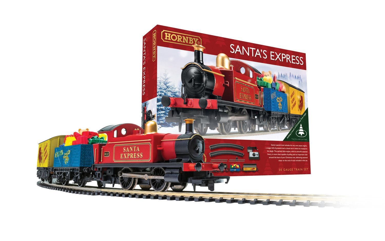 Hornby santa train set on sale