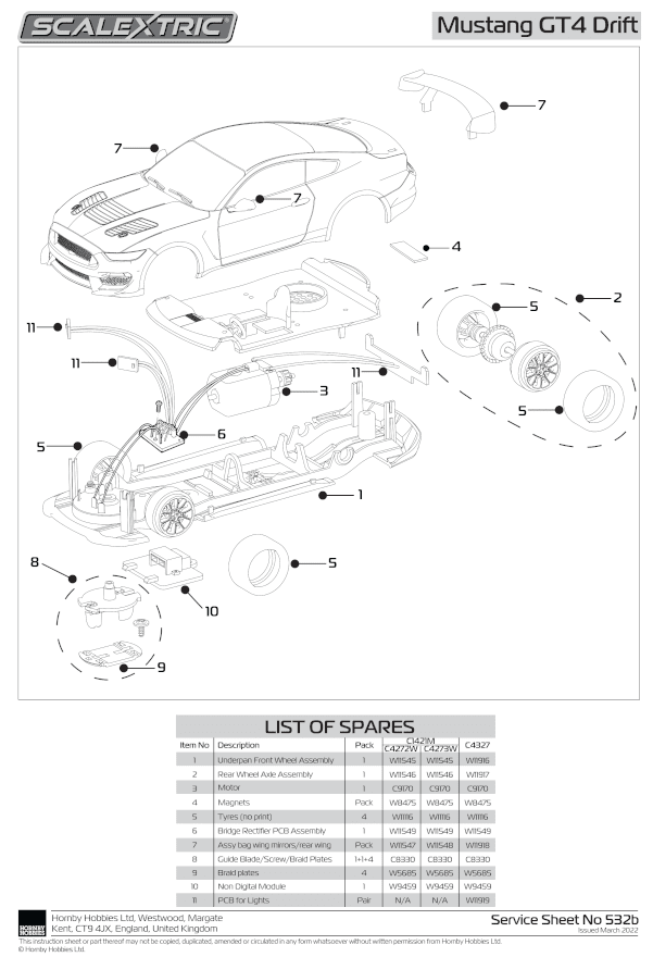Drift 360 Guide Blades - Pack of 2