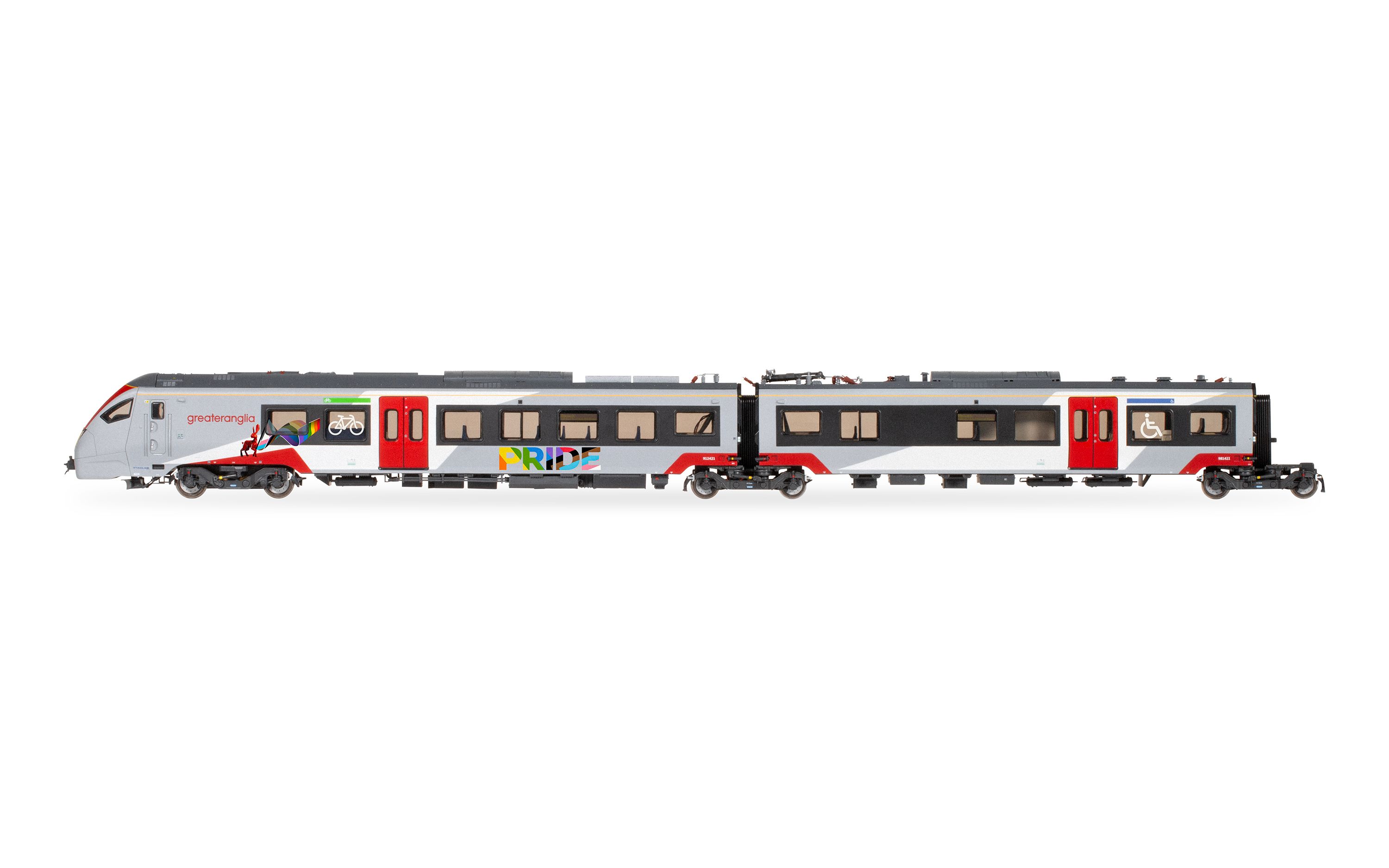 Greater Anglia - Class 755/4 'FLIRT' - 4 Car Train Pack (Pride Livery)