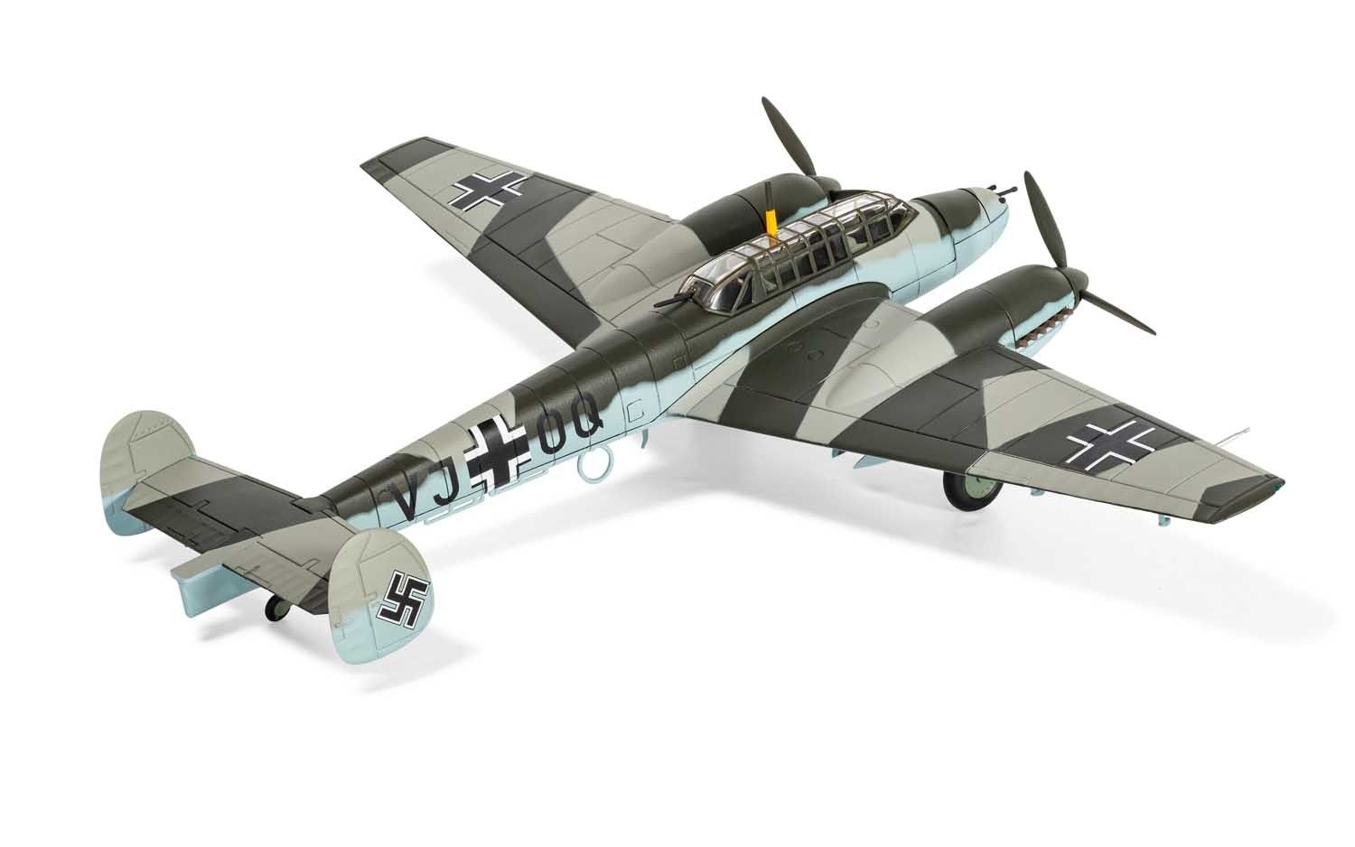 AA38509 Messerschmitt Bf110D VJ+OQ, Rudolf Hess, Eaglesham AA38509 Messerschmitt Bf110D VJ+OQ, Rudolf Hess, Eaglesham
