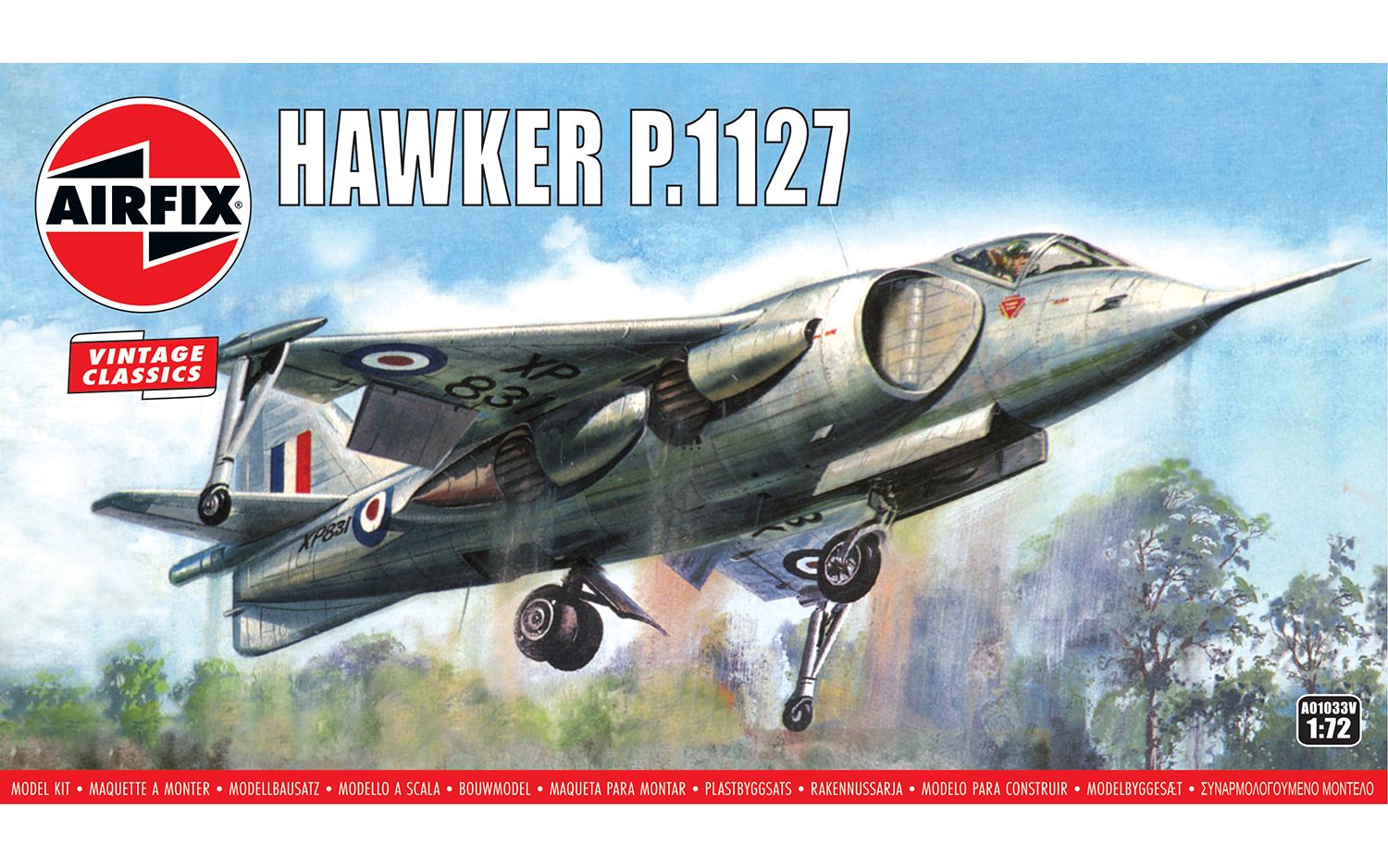 Hawker P.1127 Vintage Classics Kit Hawker P.1127 Vintage Classics Kit
