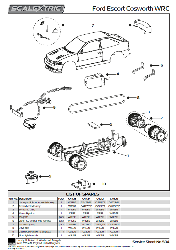 Ford Escort WRC - Monte Carlo 1998