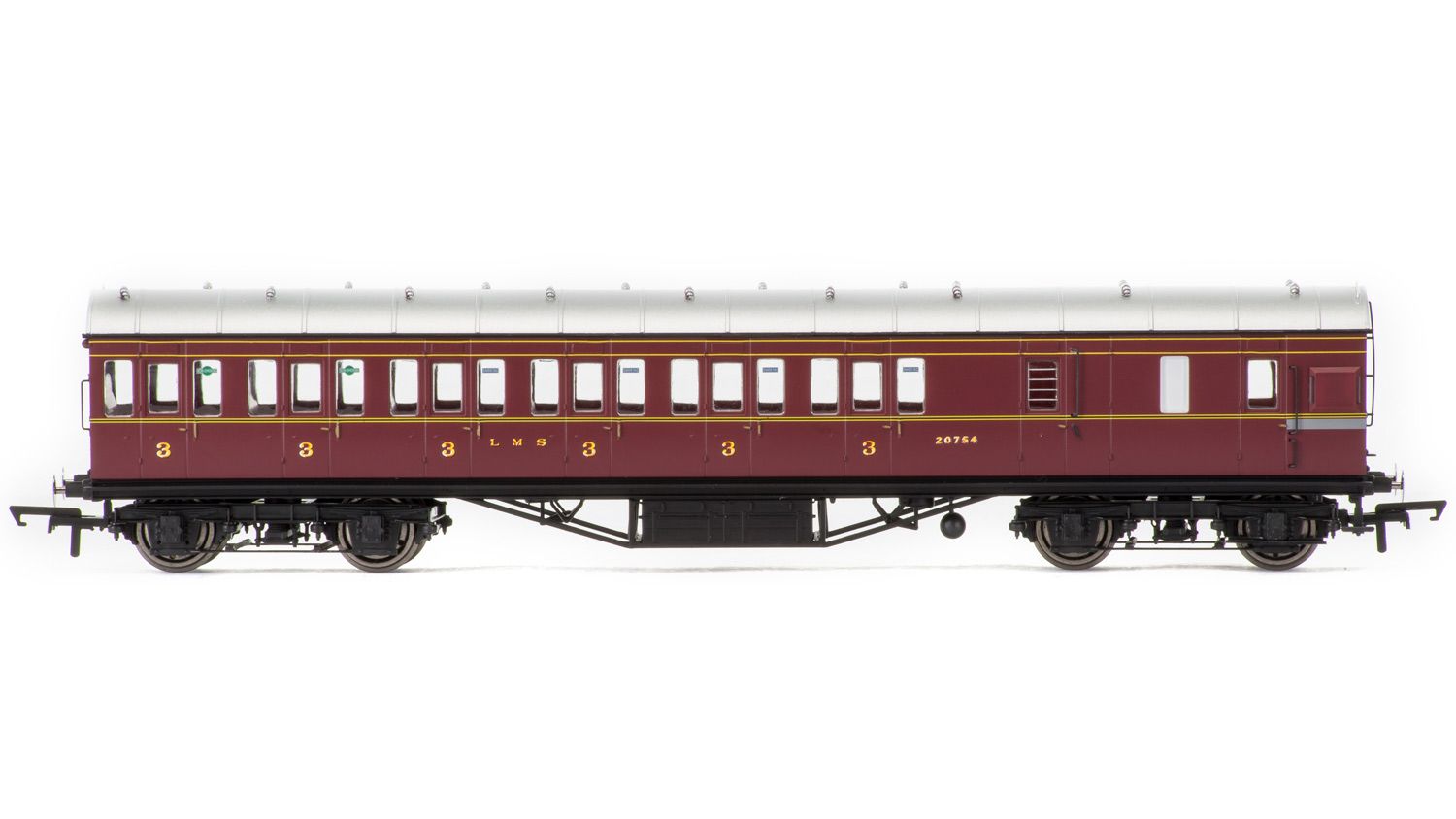LMS Non-Corridor 57' Third Class Brake Coach LMS Non-Corridor 57' Third Class Brake Coach