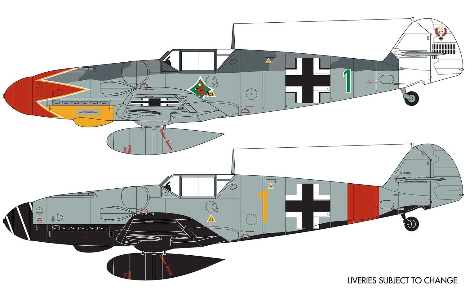 A02029B Messerschmitt Bf109G-6