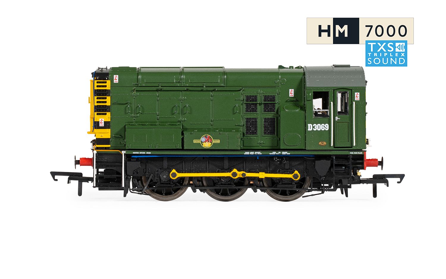 BR Class 08, 0-6-0, D3069 - Era 5 (Sound Fitted) BR Class 08, 0-6-0, D3069 - Era 5 (Sound Fitted)