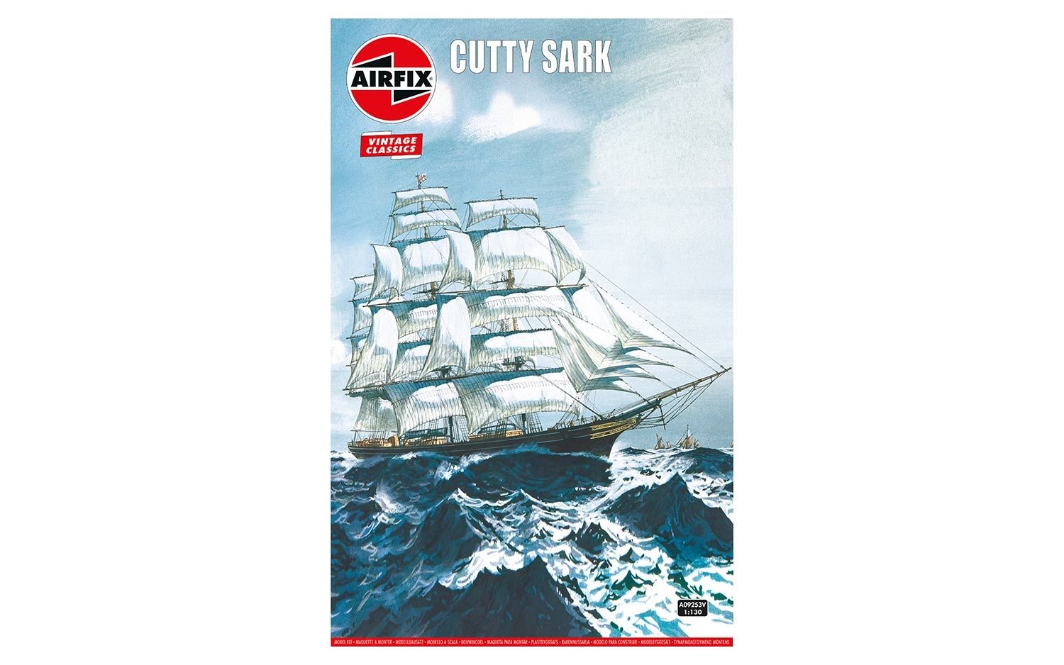 Airfix 1/130 Scale Cutty Sark Vintage Classics - A09253V Airfix 1/130 Scale Cutty Sark Vintage Classics - A09253V
