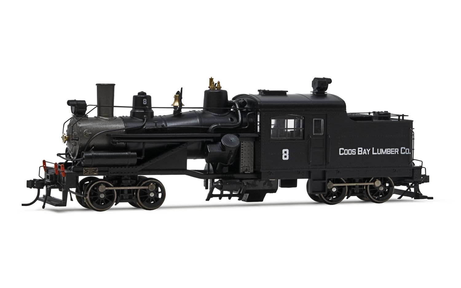 HR2947S Heisler steam locomotive, 2-truck model, 