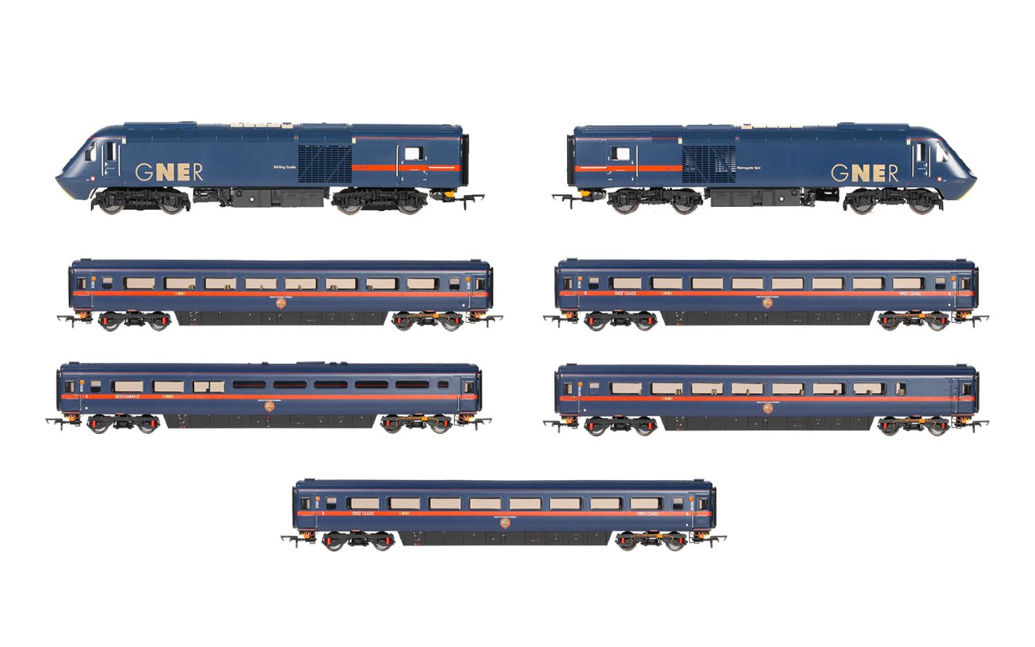 GNER - Class 43 HST 'Train &amp; Coaches' Bundle