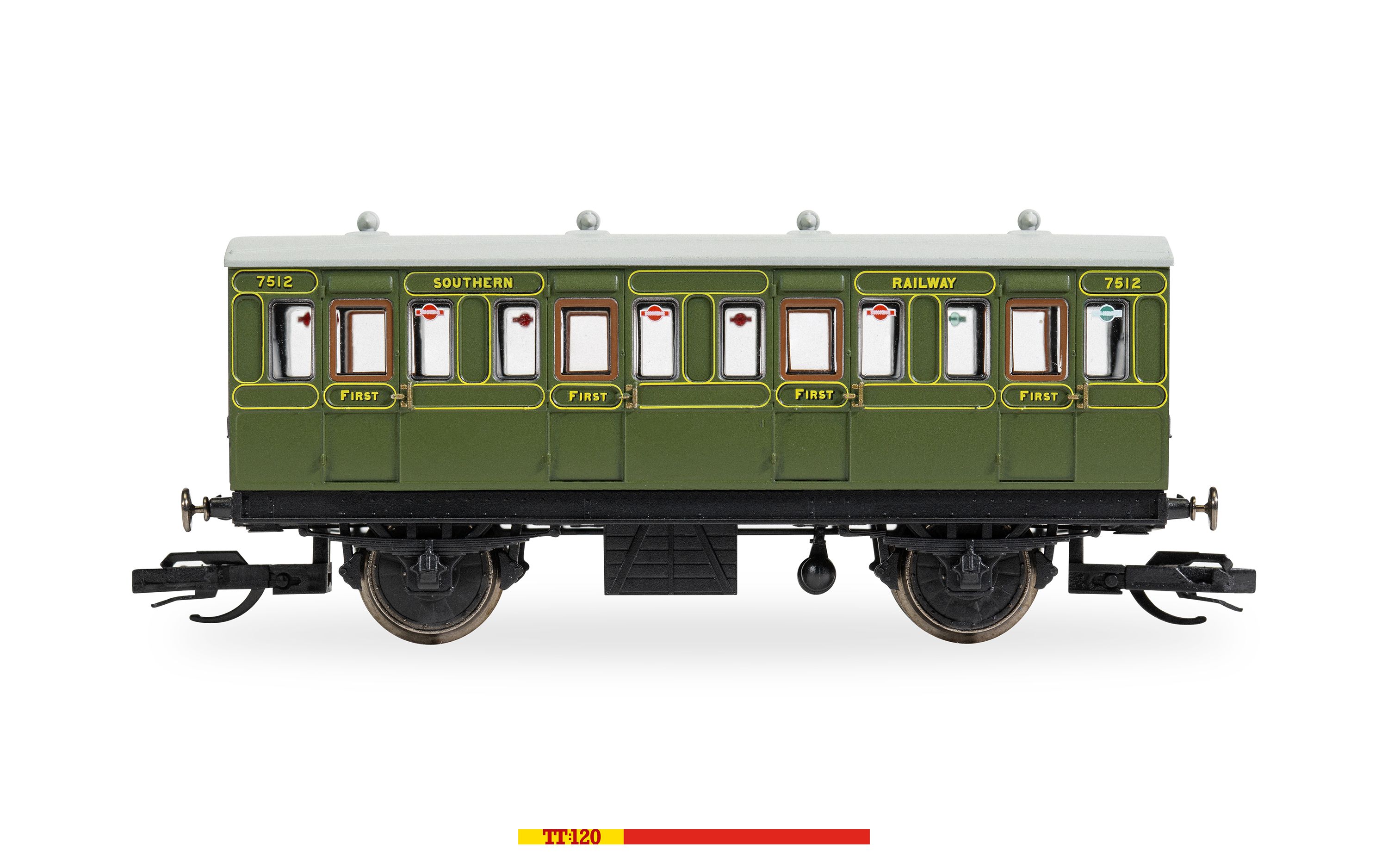 SR - 4 Wheel - '7512' - First Class Coach