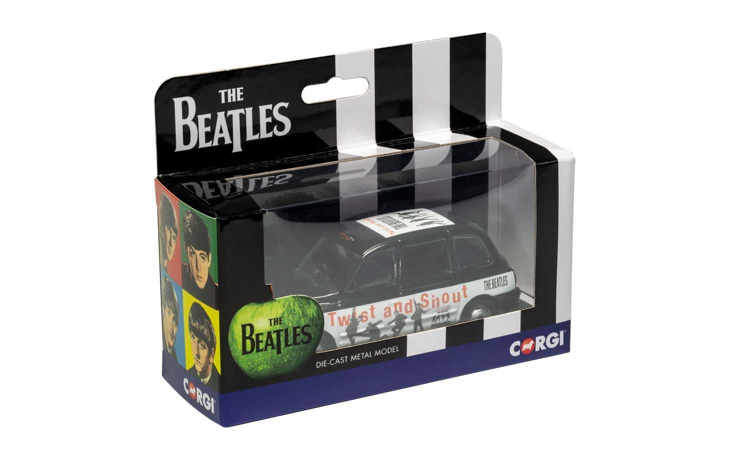 Beatles - Twist and Shout London Taxi 1:36 Scale Die-Cast