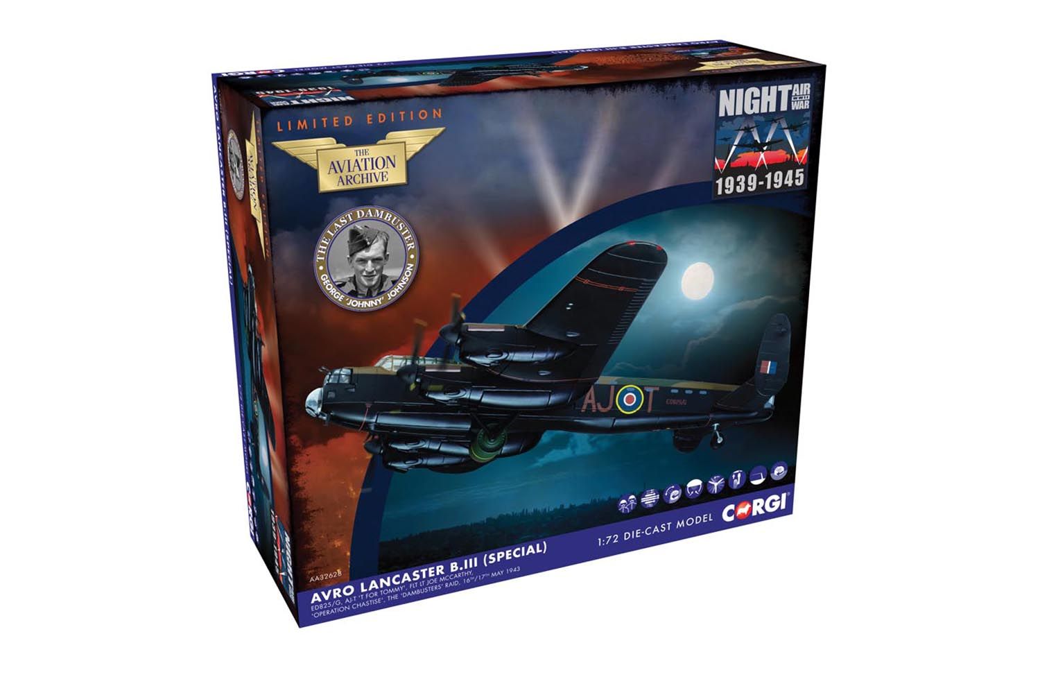 Avro Lancaster BIII Special 'T-Tommy' - RAFNo 617  Sqn - Operation Chastise