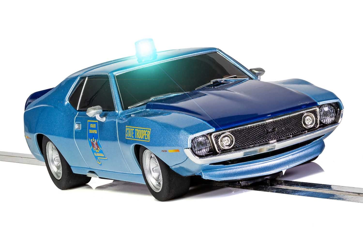 C4058 Scalextric | AMC Javelin Alabama State Trooper - Slot Car