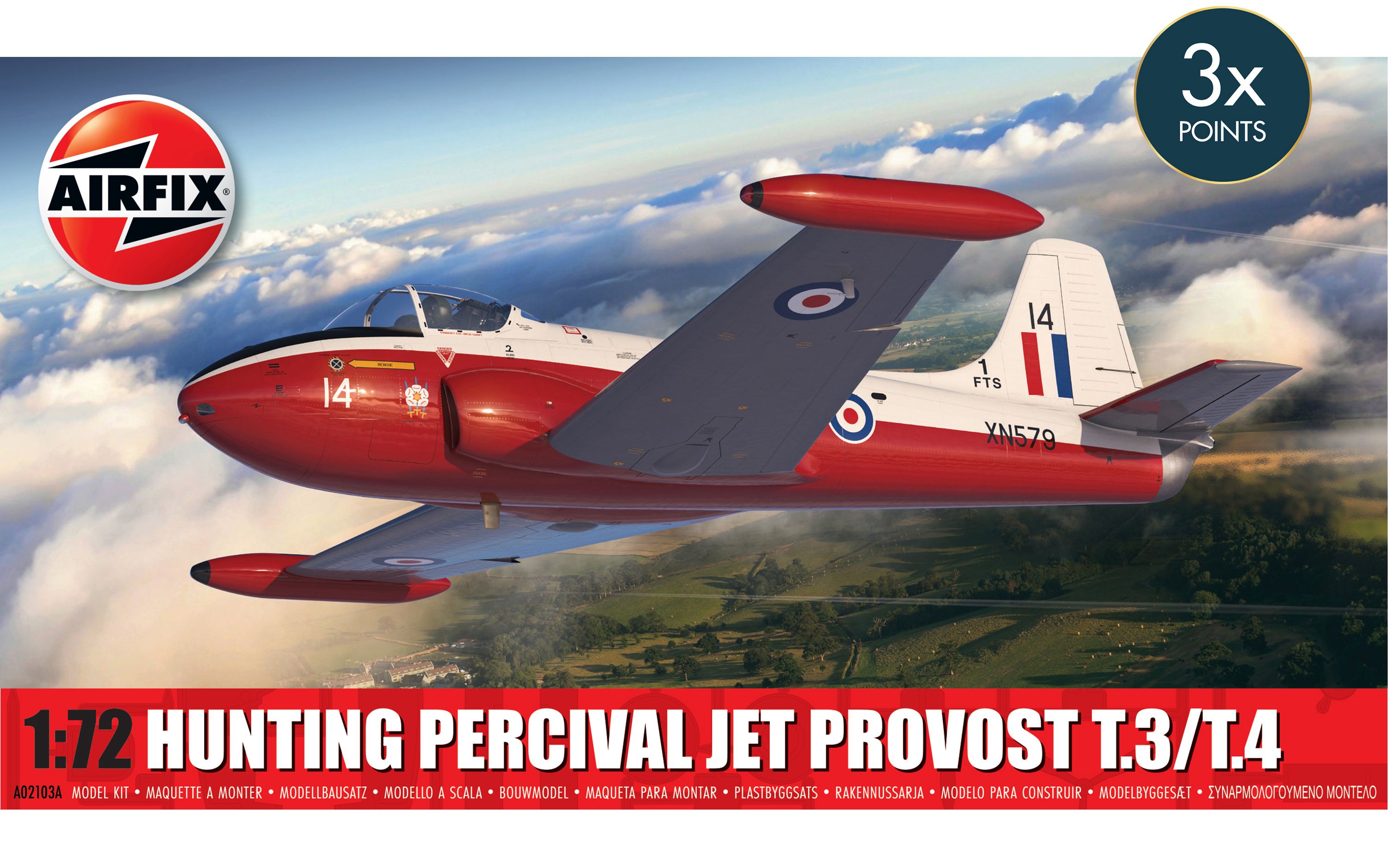 Hunting Percival Jet Provost T.3/T.4