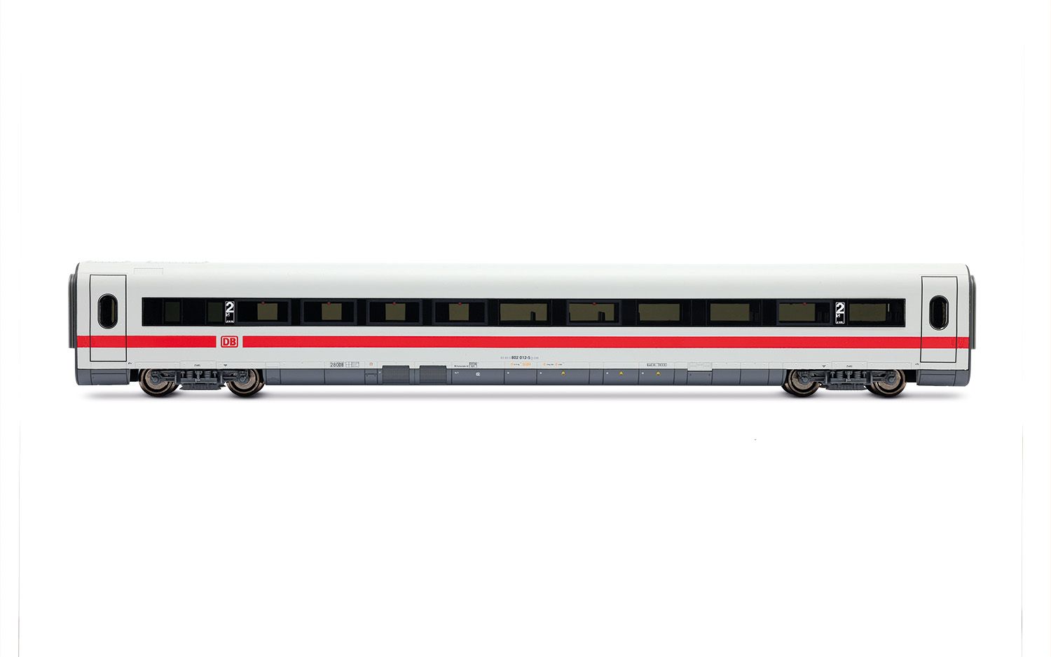 DB AG, 5-tlg. Set Zwischenwagen für ICE-1 HL1752 (2 x 1. Klasse + 3 x 2. Klasse), „Interlaken“