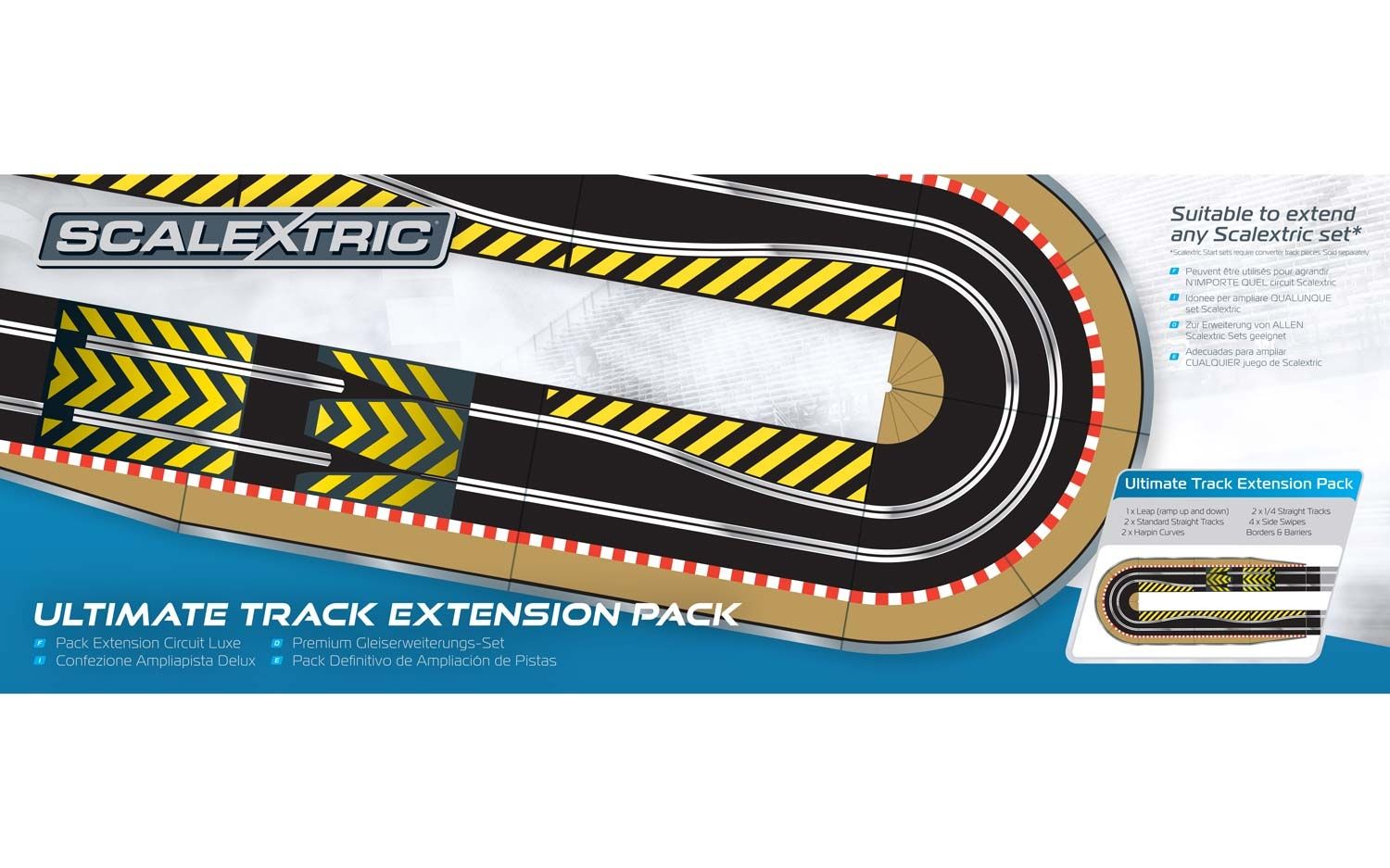 C8213 Scalextric Cross Roads Track Accessory Pack