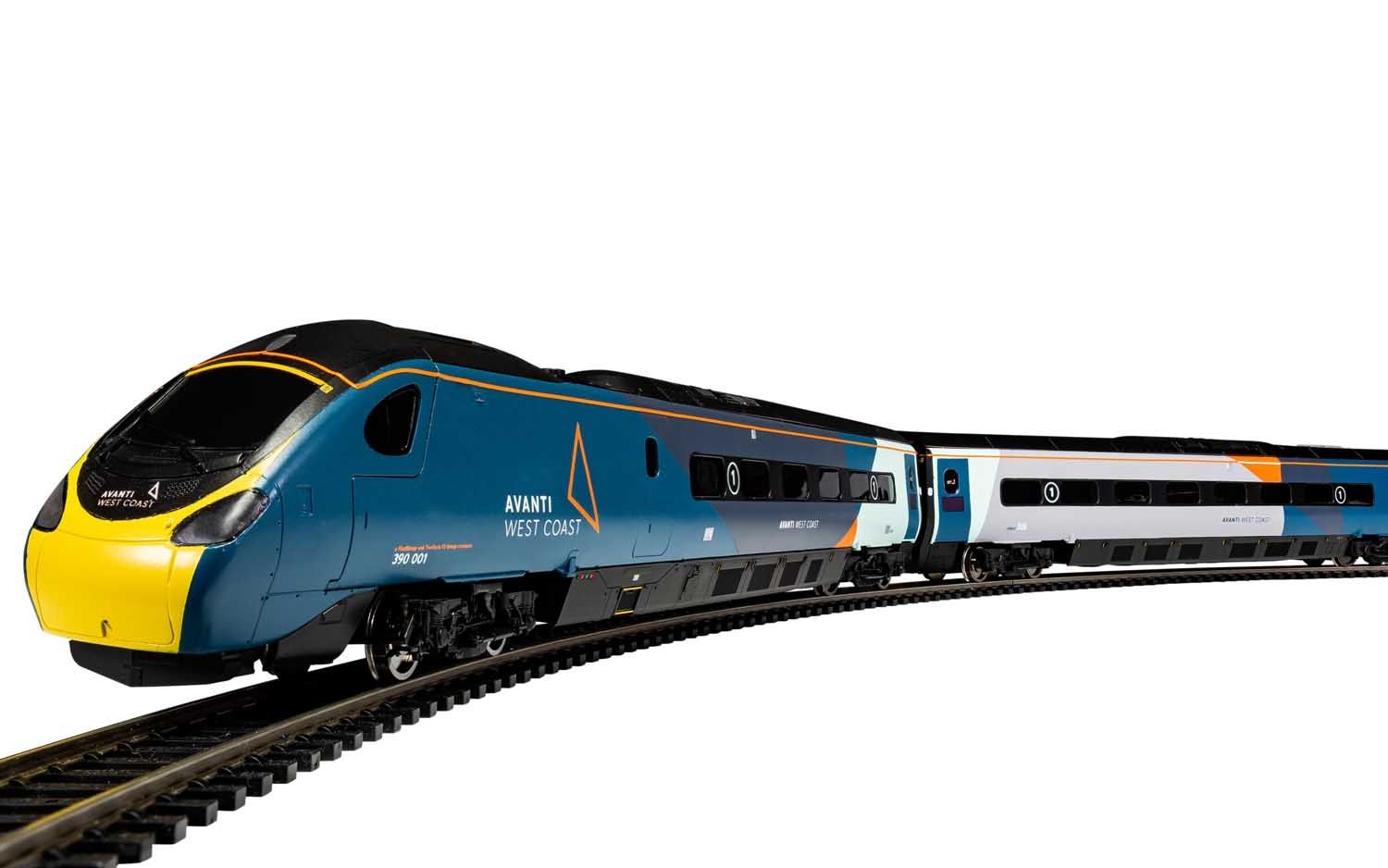 Hornby pendolino train set on sale