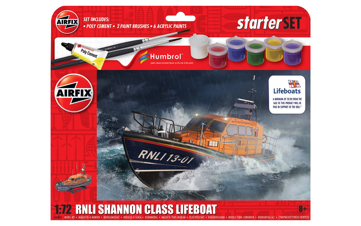 Starter Set - RNLI Shannon Class Lifeboat Starter Set - RNLI Shannon Class Lifeboat