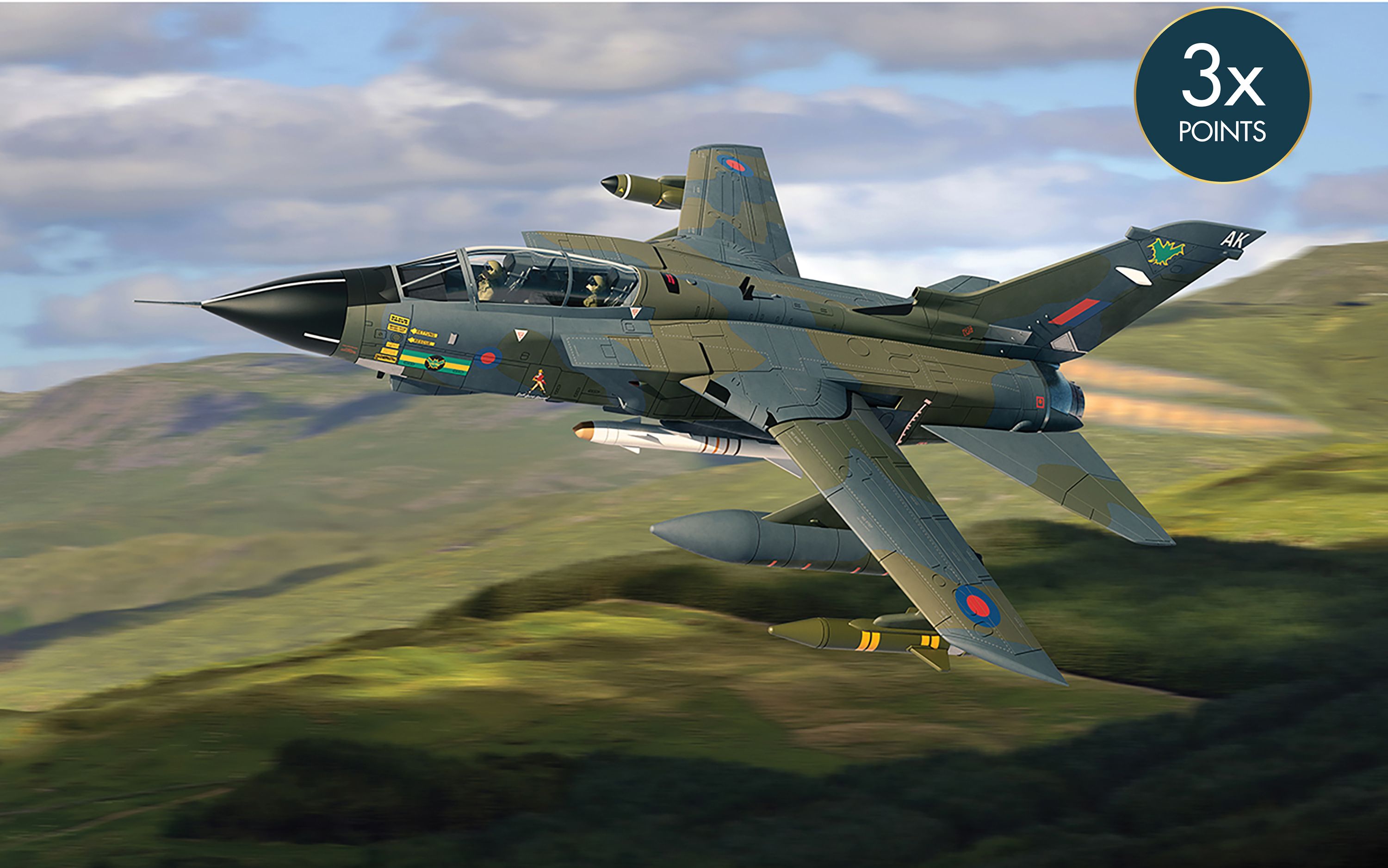 Panavia Tornado GR.1 'Still Going Strong' - RAF No.9 Sqn - Johnnie Walker
