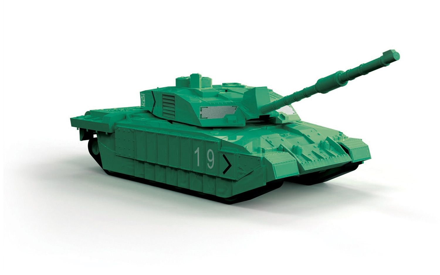 QUICKBUILD Challenger Tank - Green QUICKBUILD Challenger Tank - Green