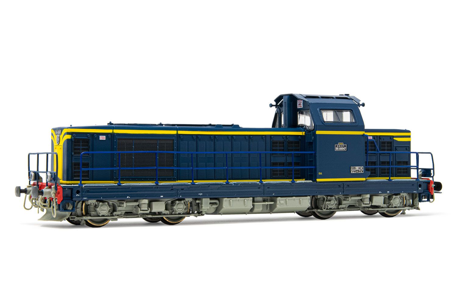Jouef HJ2450S voie H0 Locomotive électrique bleue SNCF BB 13052, époque IV Jouef HJ2450S voie H0 Locomotive électrique bleue SNCF BB 13052, époque IV