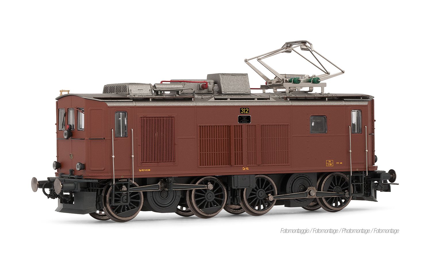 BLS, Ce 4/4 312 „BLS Historic“, mit AC-Sounddecoder