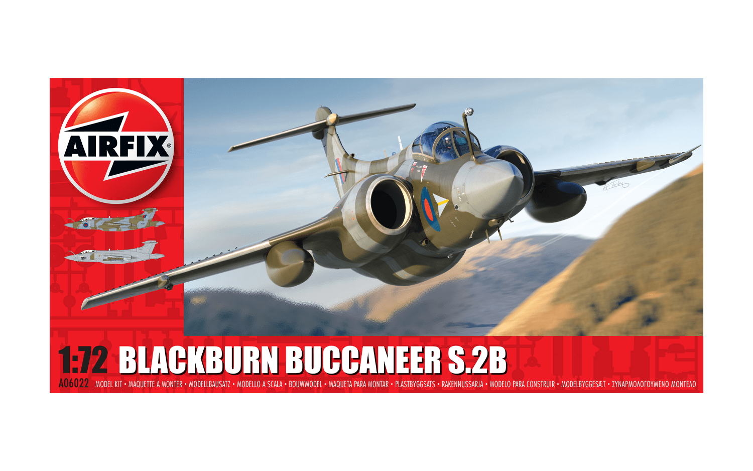 Airfix Blackburn Buccaneer S.2Nouvel outillage prévu pour