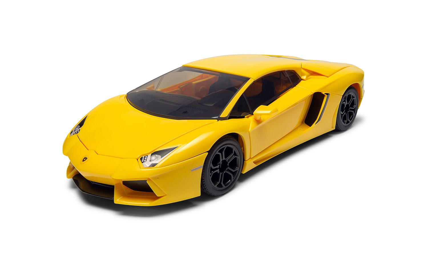 J6026 QUICKBUILD Lamborghini Aventador - Yellow