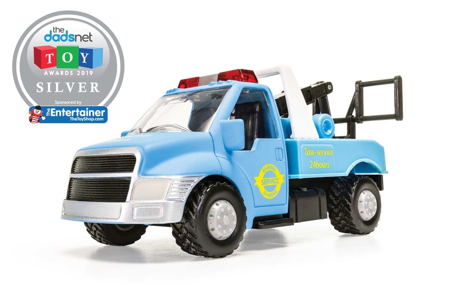 police tow truck toy