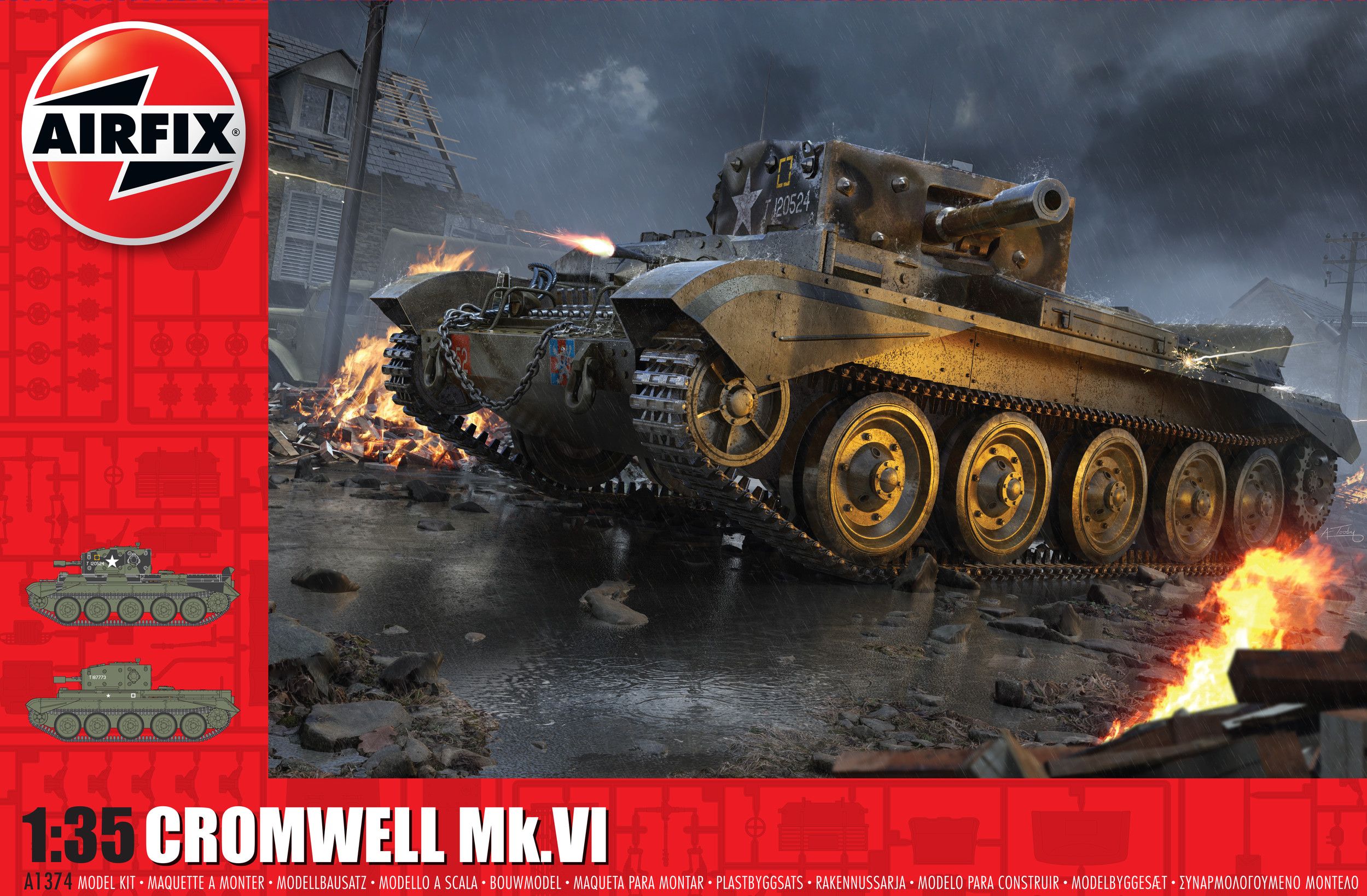 Cruiser Mk.VIII A27M Cromwell Mk.VI Cruiser Mk.VIII A27M Cromwell Mk.VI
