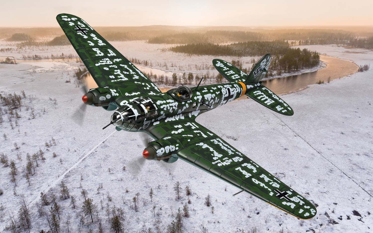 コーギー 1/72 ハインケル He-111 H-6 バルバロッサ作戦 1942.1.21 