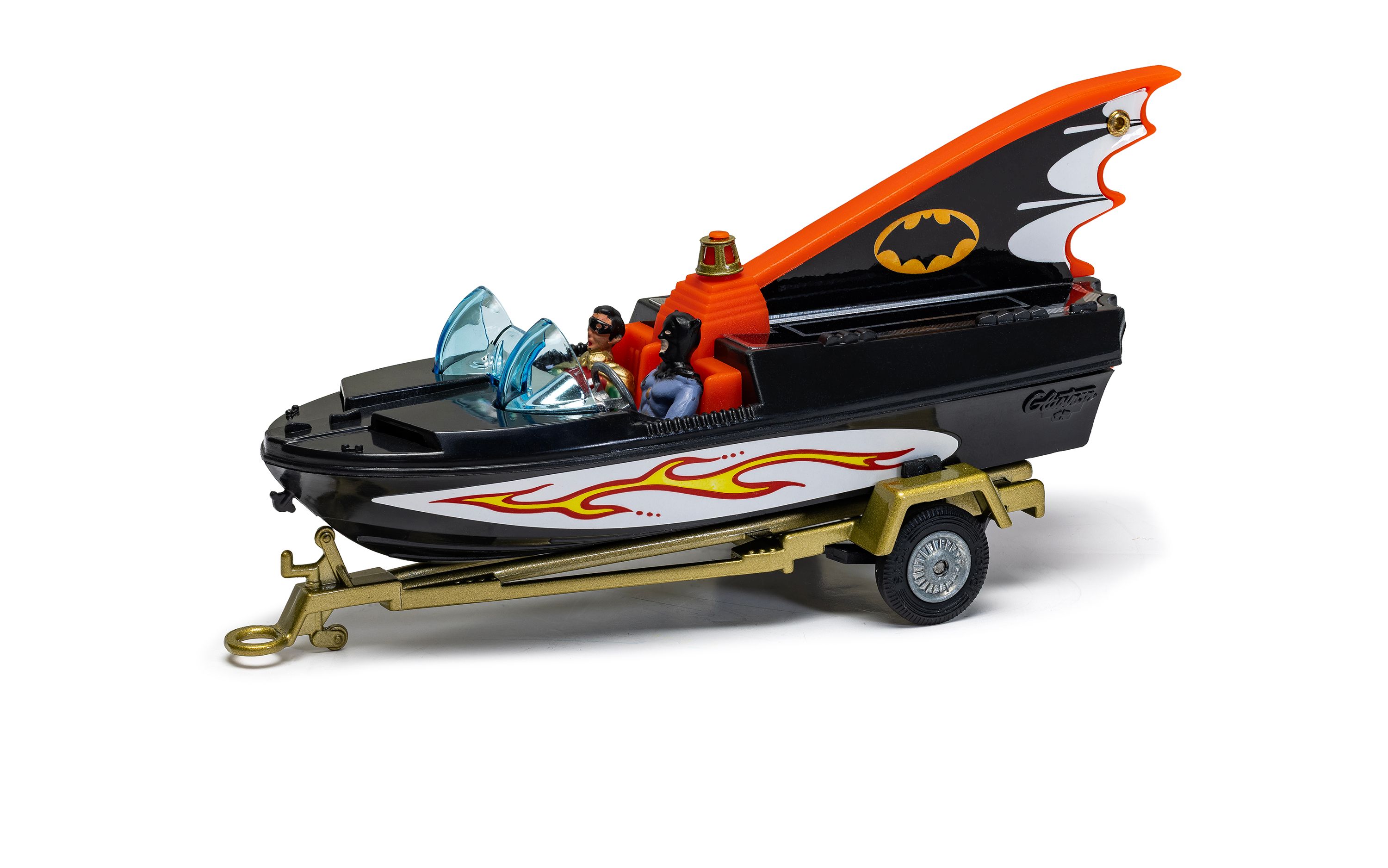 Corgi Toys 107 - Bat Boat With Batman &amp; Robin (Reissue)