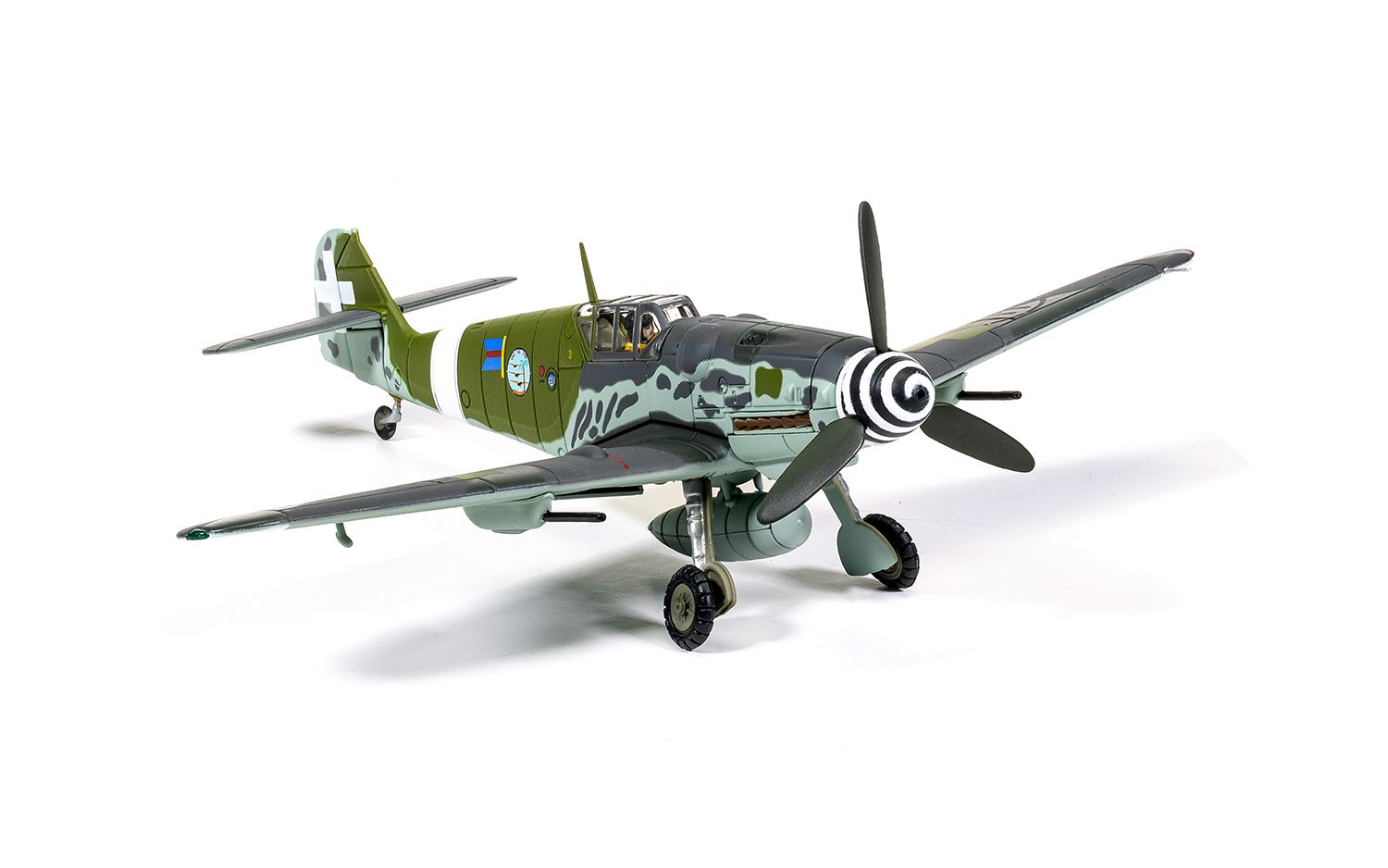 The cast 1/72 model model Aereo Aircraft Messerschmitt BF 109 K-4 Germany