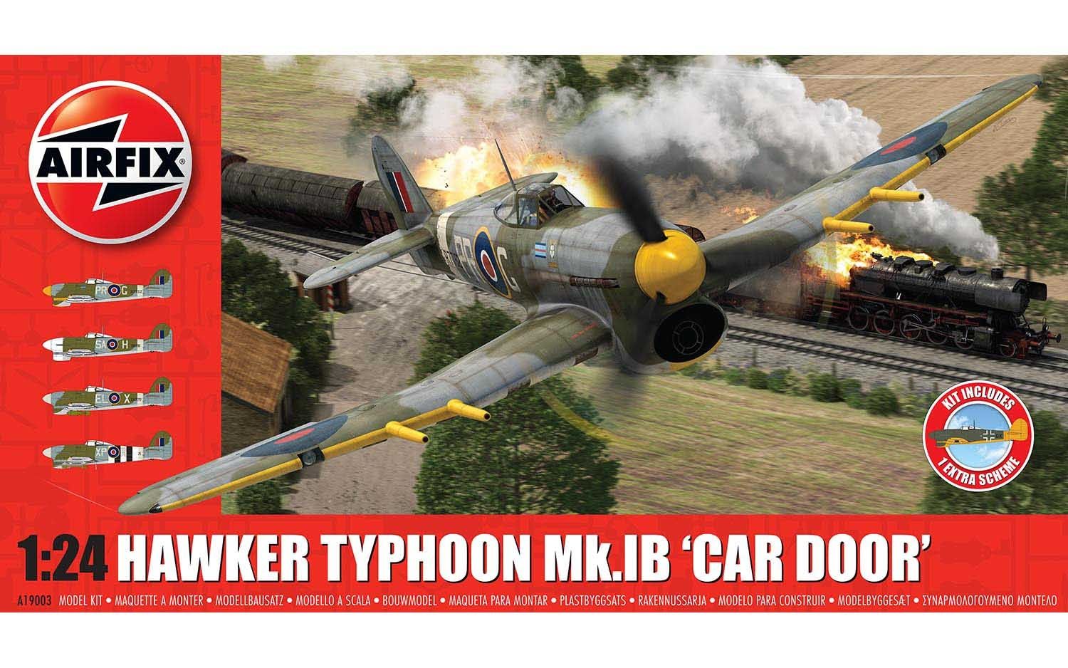 その他 AIRFIX HAWKER TYHOON Mk.IB 'CAR DOOR' How to Build The Airfix 1:24 Typhoon MK.IB (Car Door and