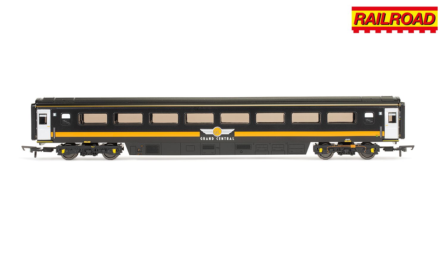 RailRoad Grand Central Rail, Mk3 Trailer Standard Open, 42401 - Era 10