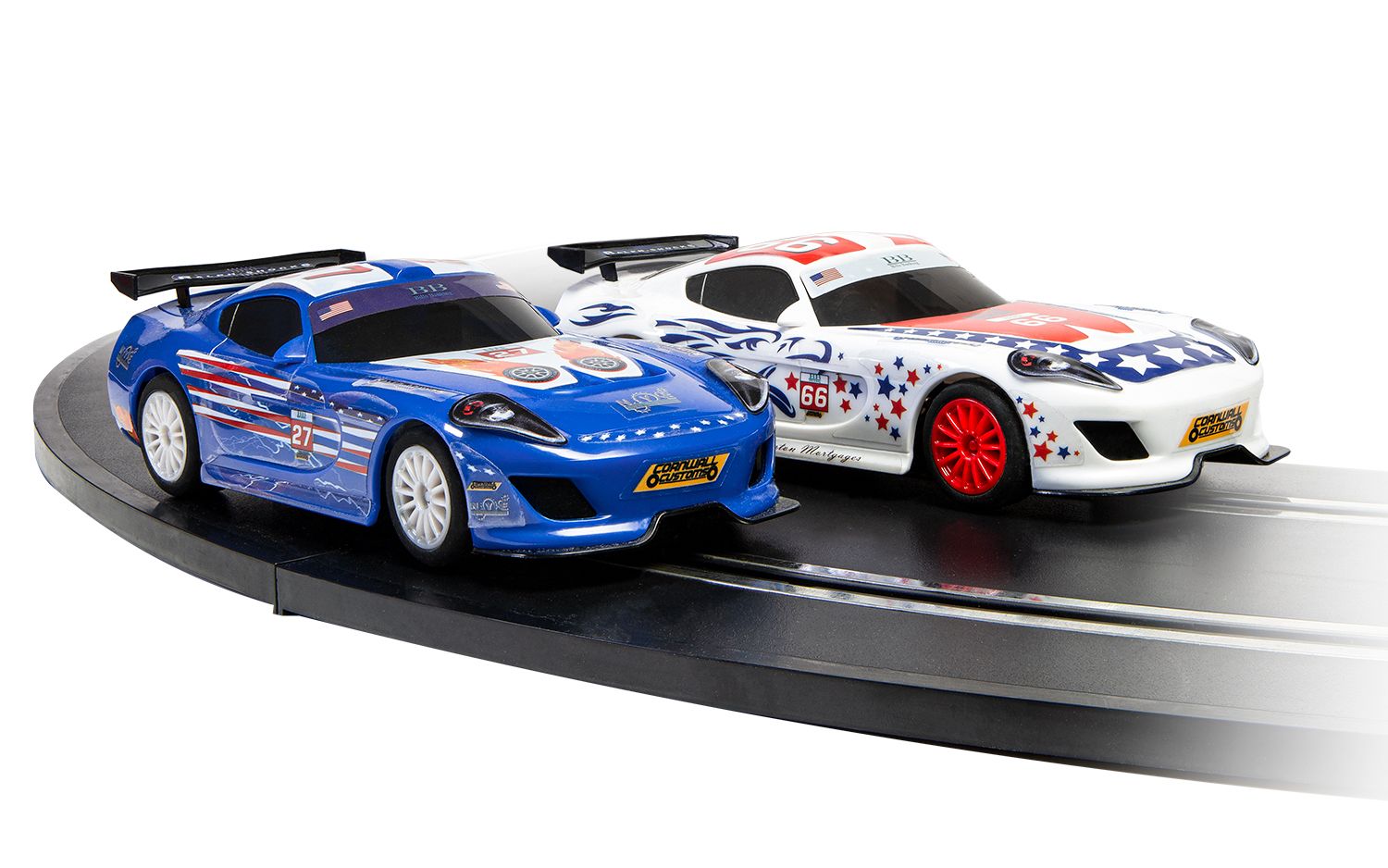 Scalextric Start GT America 1:32 Slot Car Race Track Set C1411T