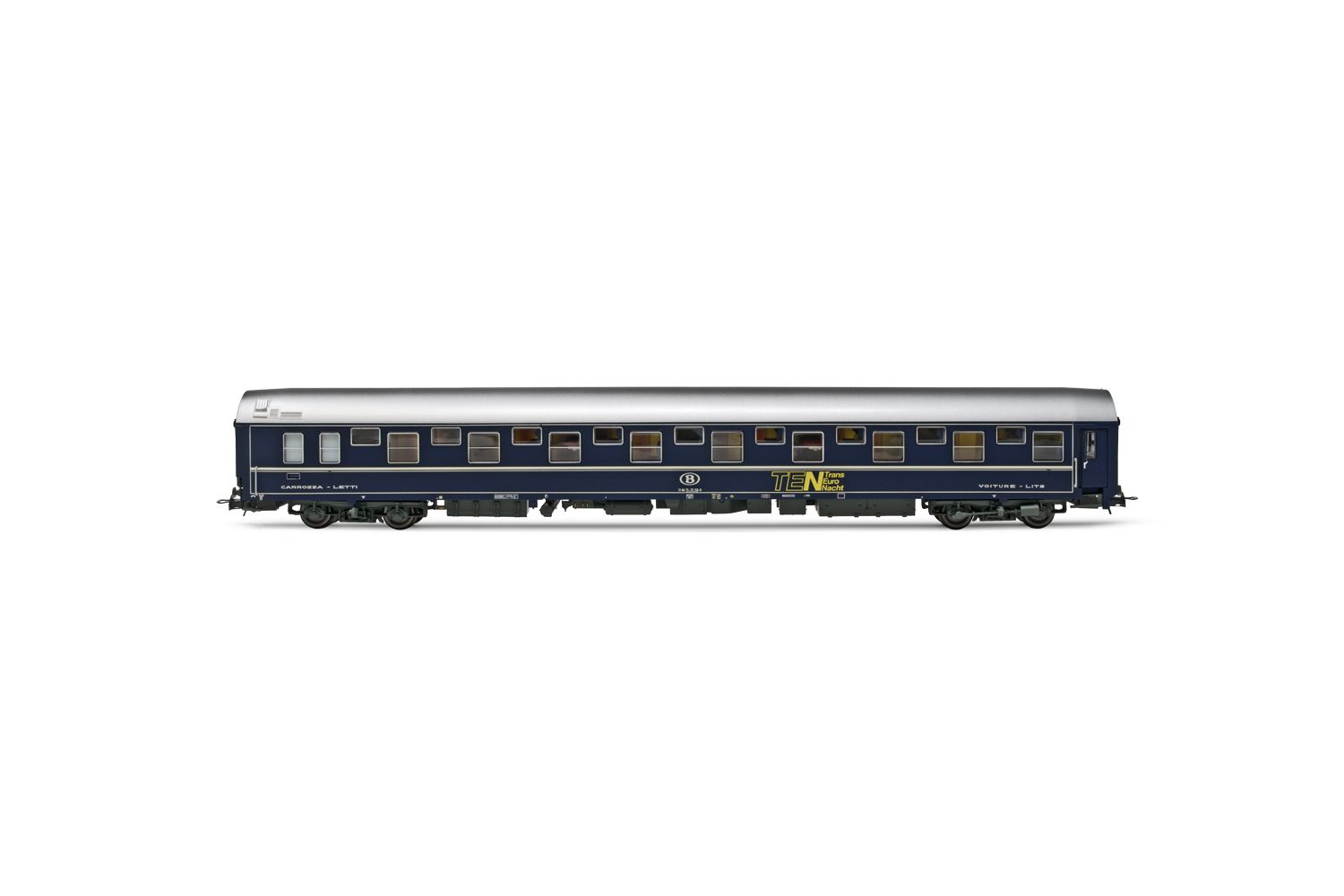 RIVAROSSI voiture lits type T2 TEN RAILTOUR SNCB R3677 NEUF et RARE RIVAROSSI voiture lits type T2 TEN RAILTOUR SNCB R3677 NEUF et RARE