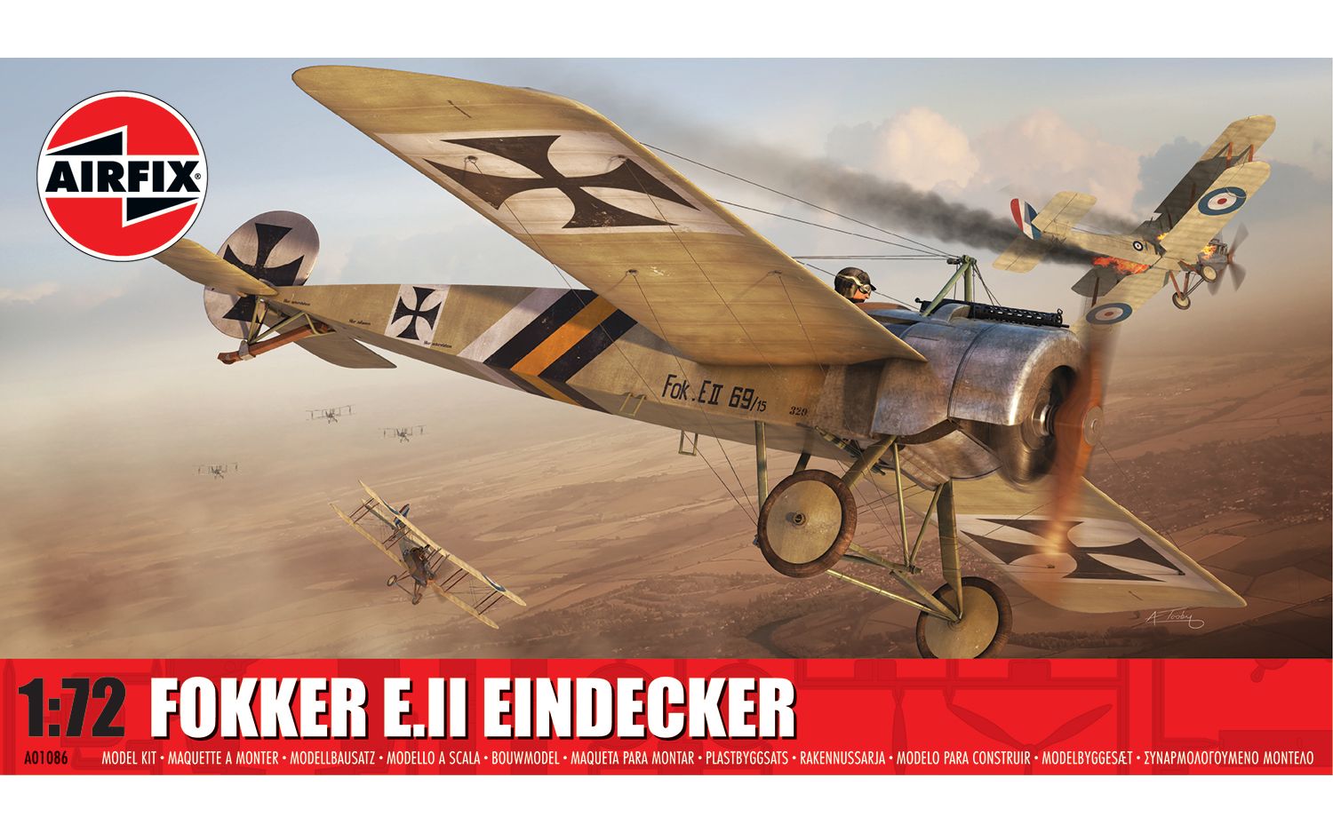 A01086 Fokker E II Eindecker