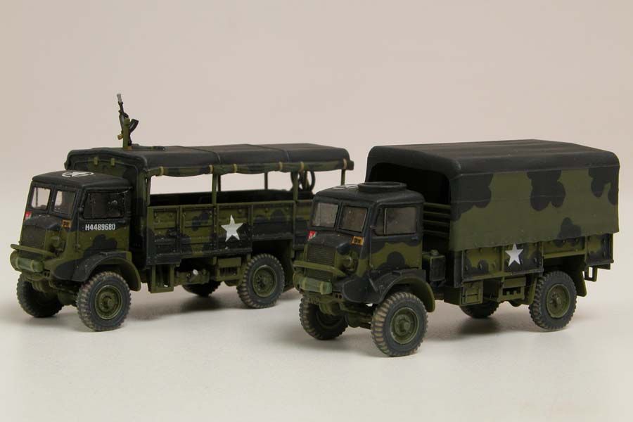 WWII 3-ton 4x4 General Service &amp; Troop Trucks