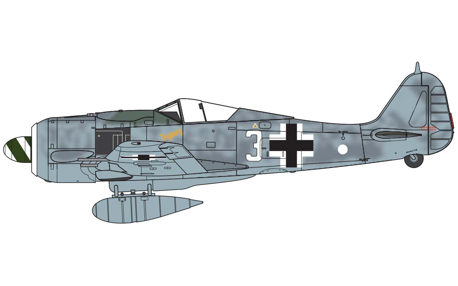 A01020A Focke Wulf Fw190-A8