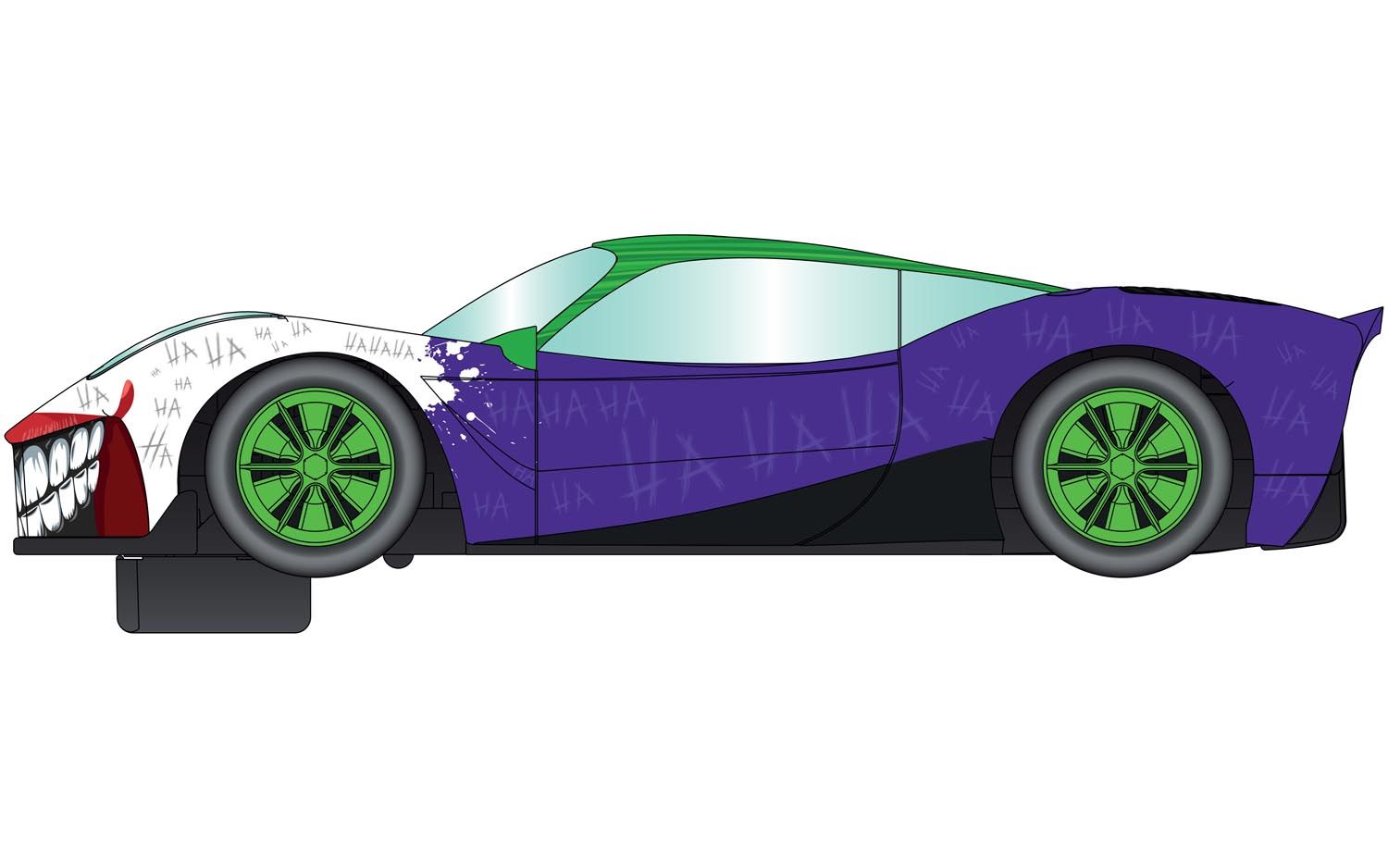 Scalextric Joker Inspired Car Scalextric Joker Inspired Car