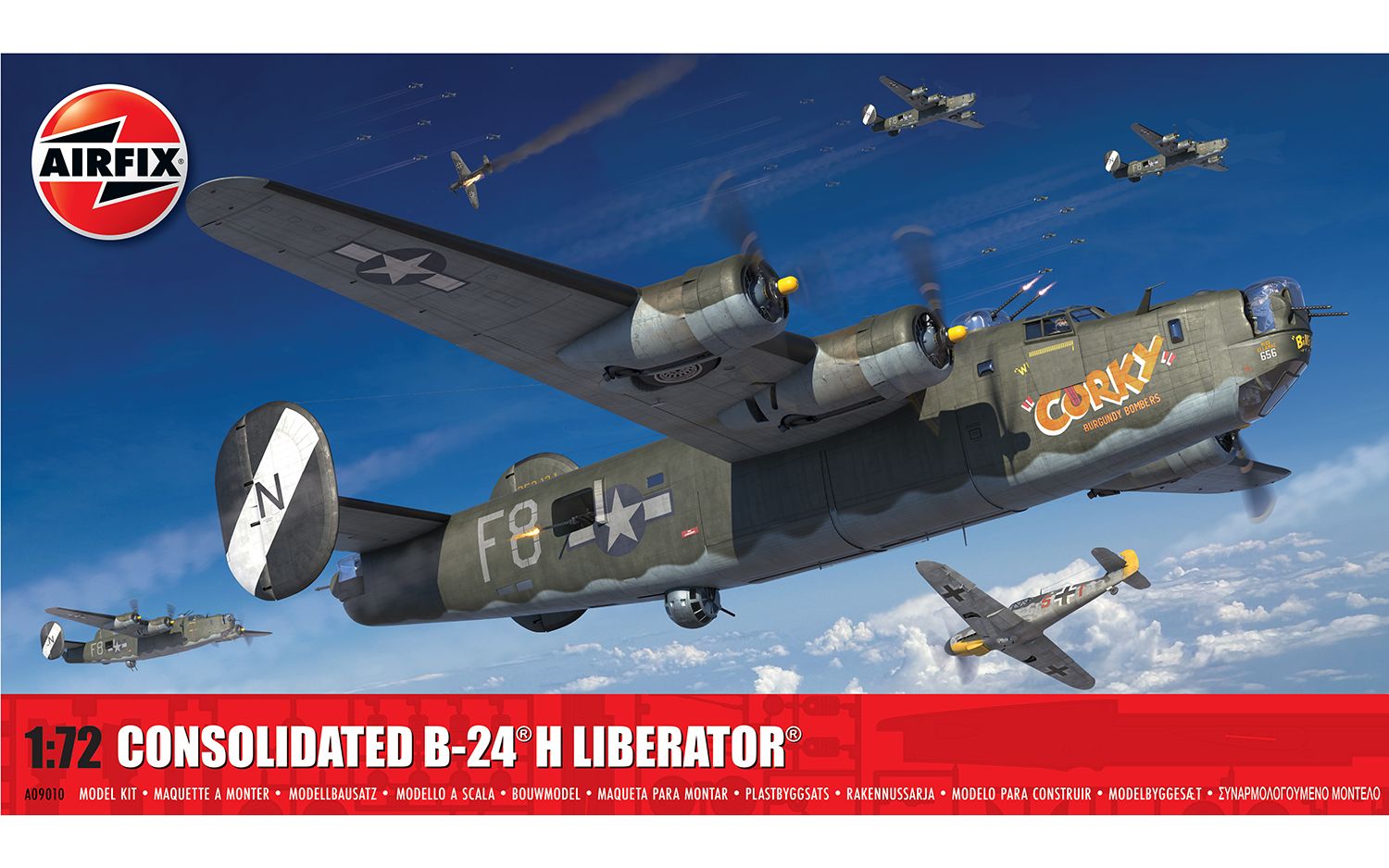 VIDEO: NEW Official Unboxing Airfix- Consolidated B-24H Liberator (A09010)