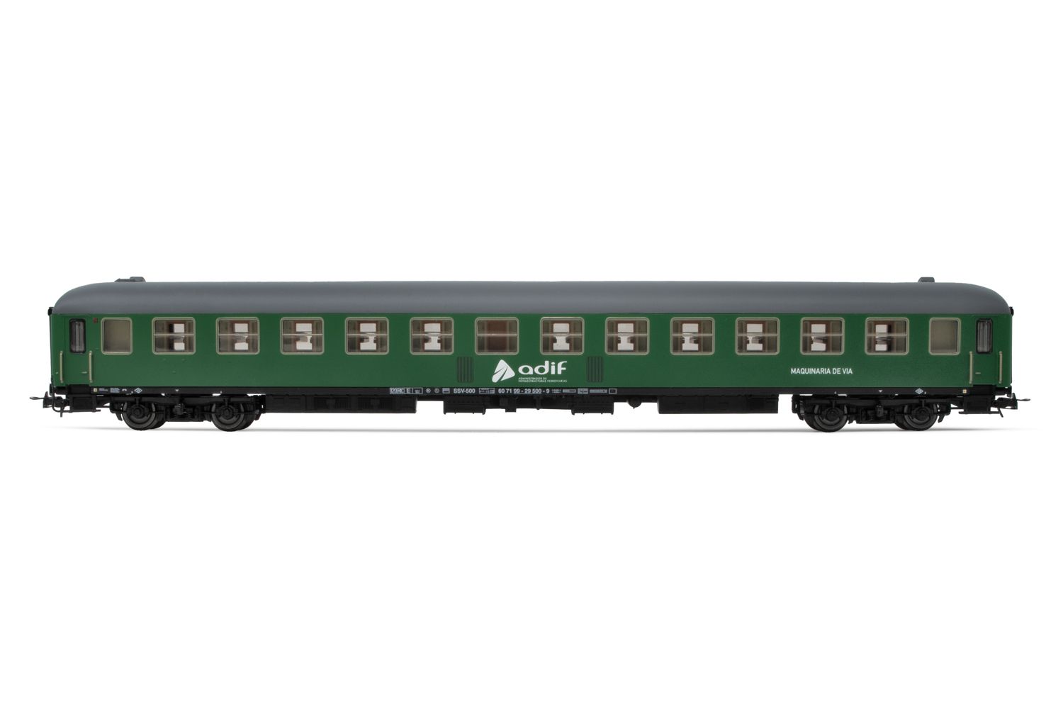 ADIF, Bc11x-11600, green livery, period VI
