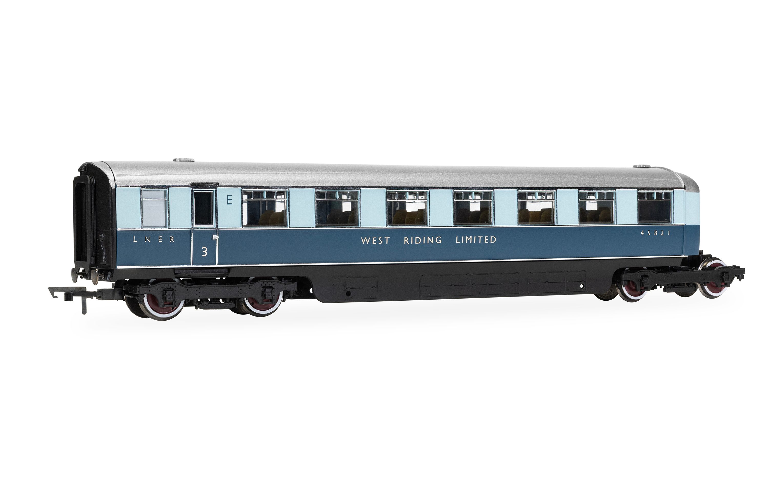 LNER - 'West Riding Limited' - Open Third &amp; Kitchen Third - Coach pack