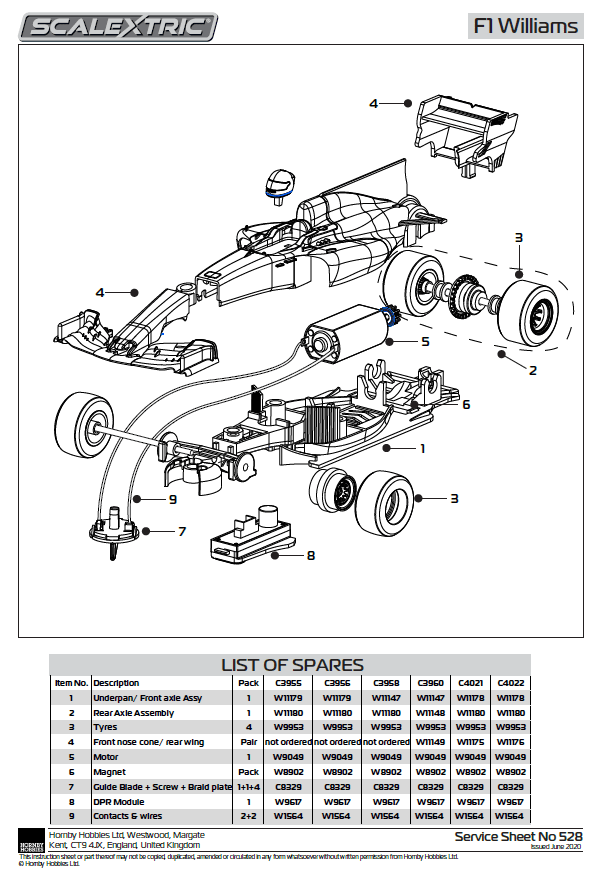 DPR unit, Vodafone McLaren Mercedes Non-Digital Module (C3043)