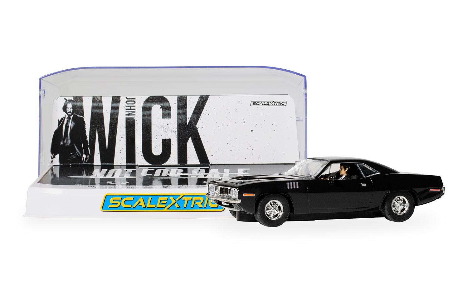 Scalextric John Wick Plymouth Barracuda - John Wick Chapitre 4 - C4595